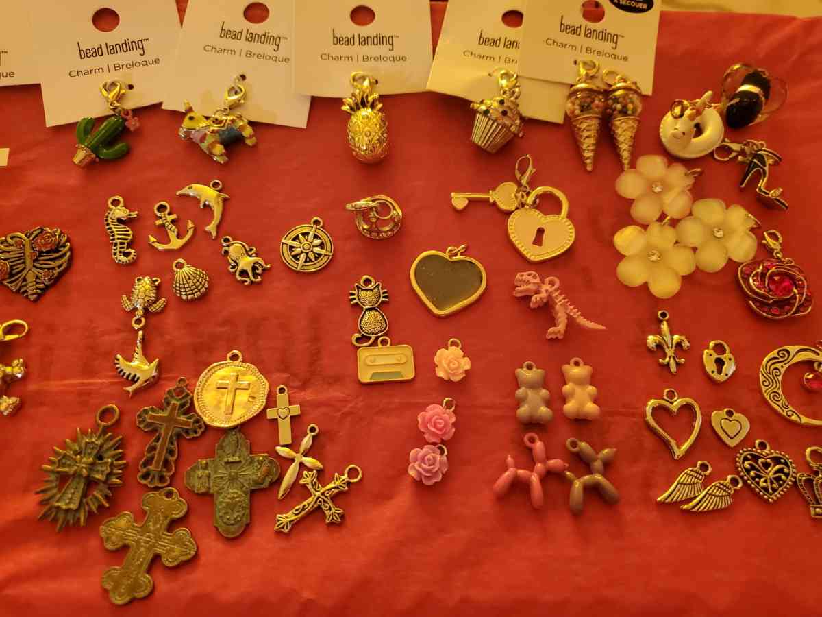 Assorted Charms for Jewelry making and charm bracelets