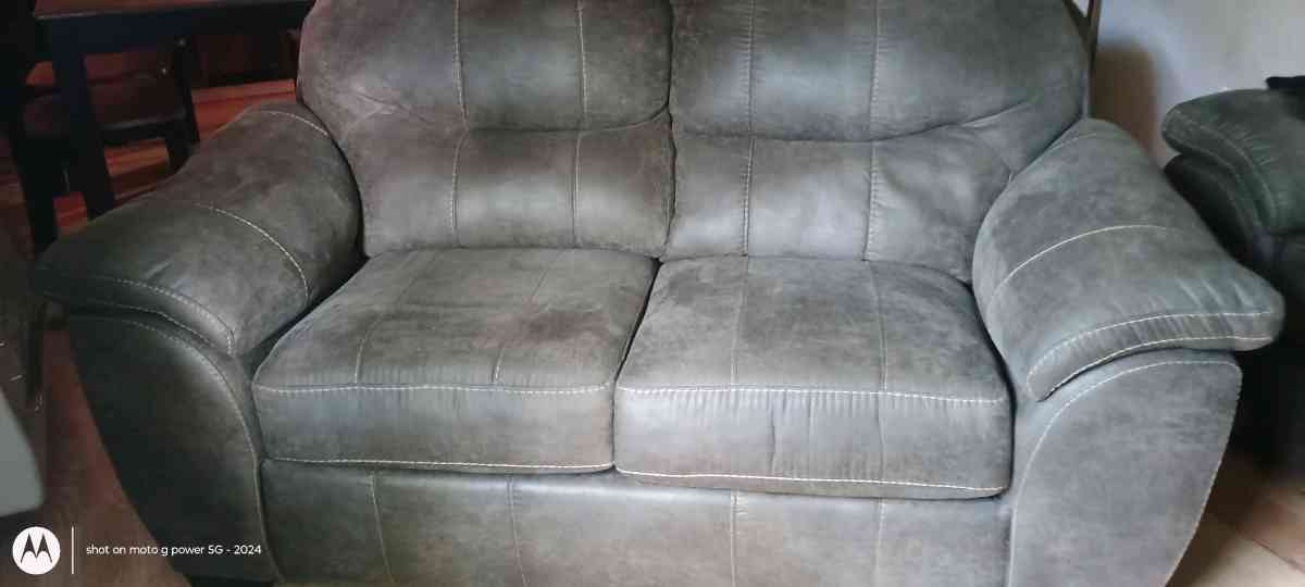 couch and loveseat