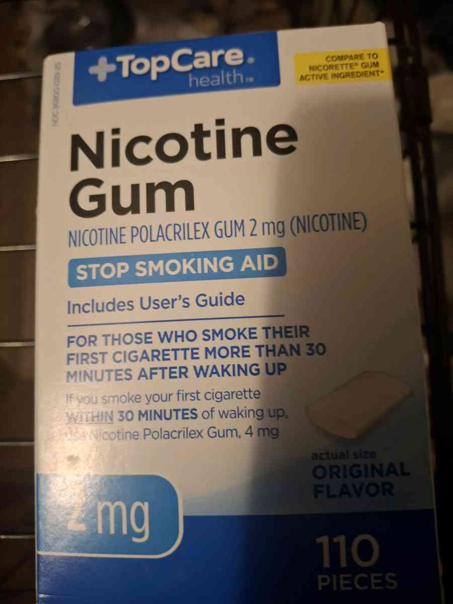 nicotine gum 2mg