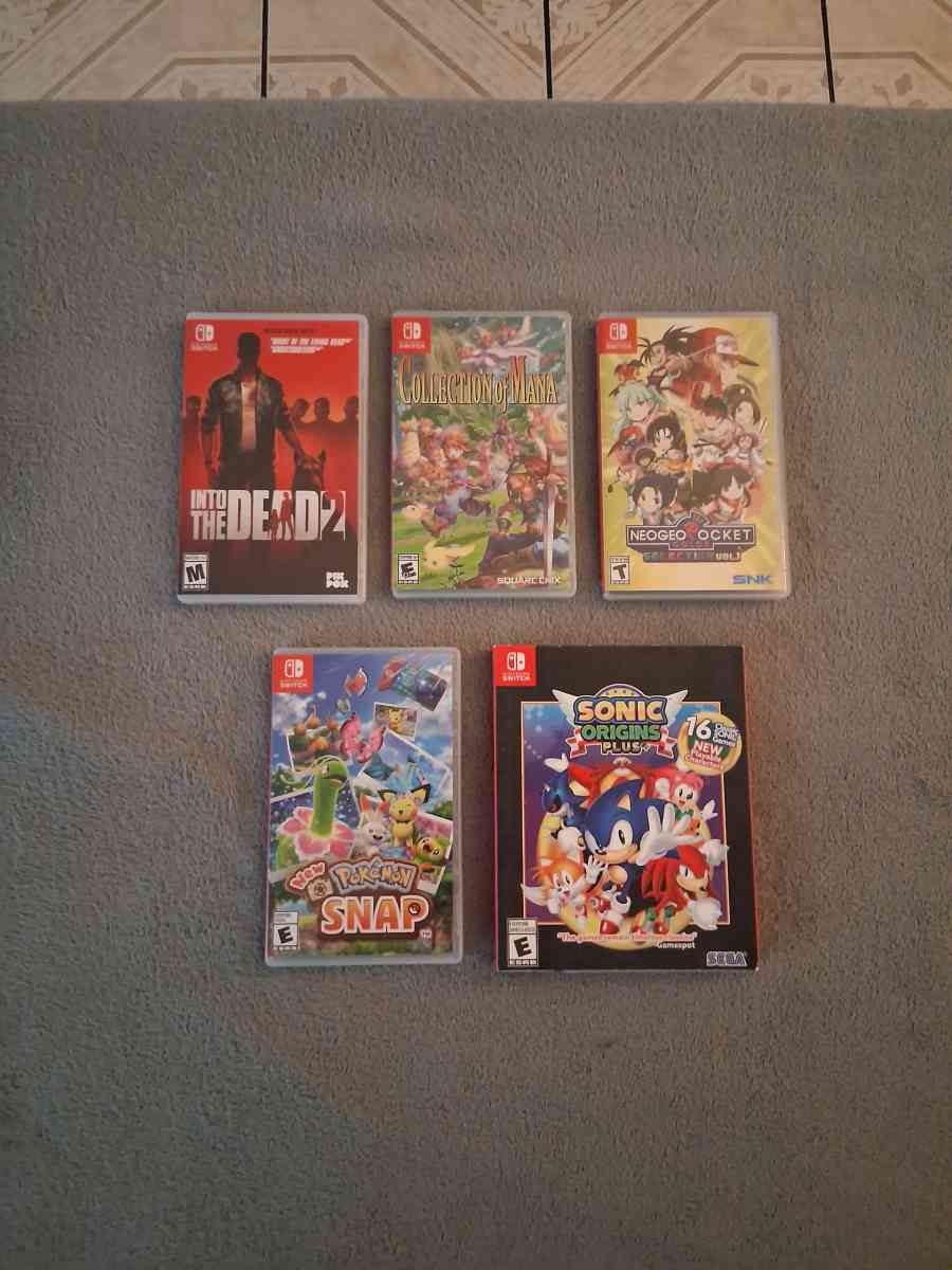 5 Nintendo Switch Games for Nintendo Switch