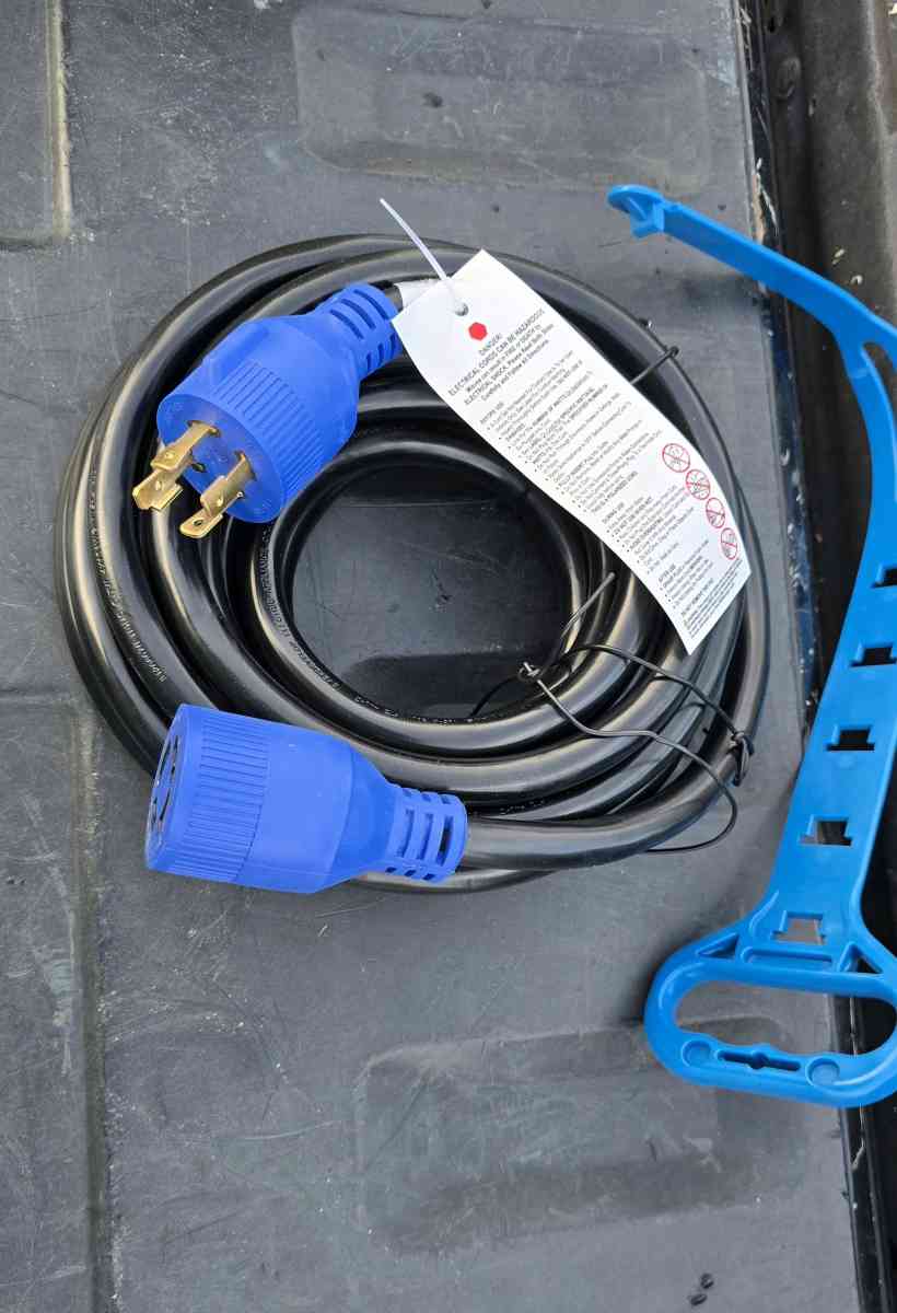 4 Prong 30 Amp 25 Foot Generator Extension CordNEMA L1430PL1