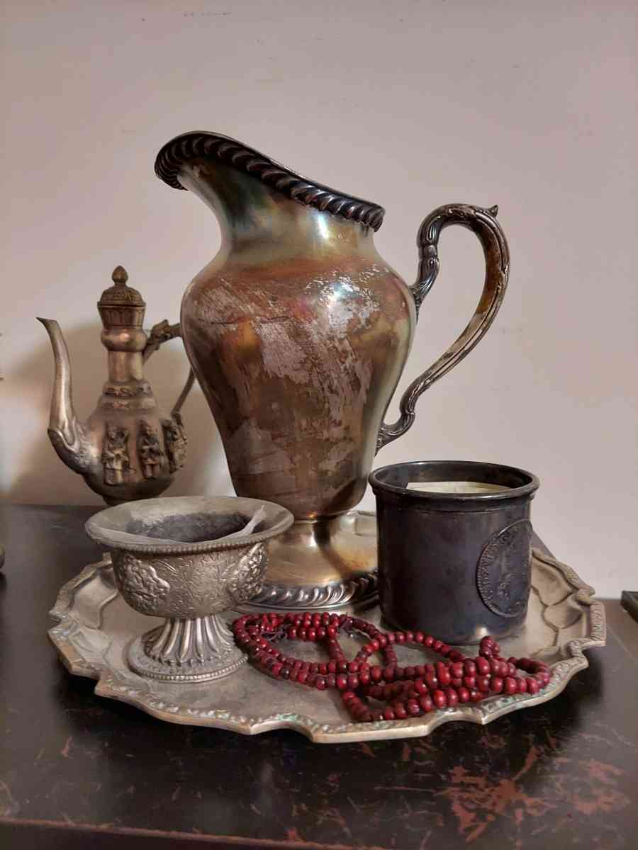 OLD SILVER VINTAGE FOR CHOOSING HANDWORK GREAT  CONDITION