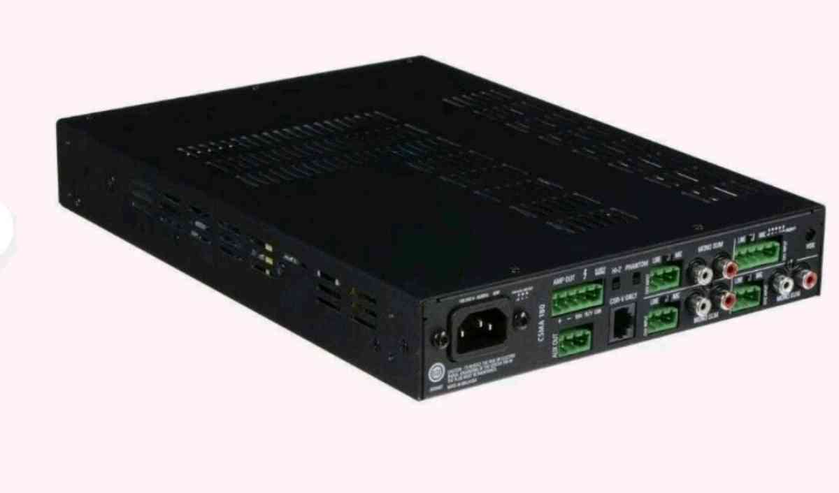 JBL CSMA 180 4 Channel 80W Mixer Amplifier  Black NEW In Box