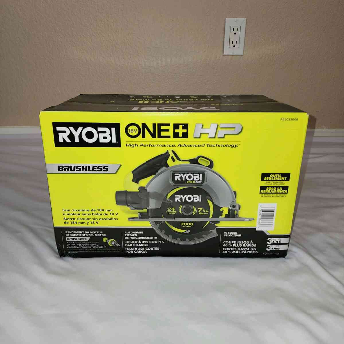 RYOBI ONE HP 18V BRUSHLESS CORDLESS 714 IN CIRCULAR SAW
