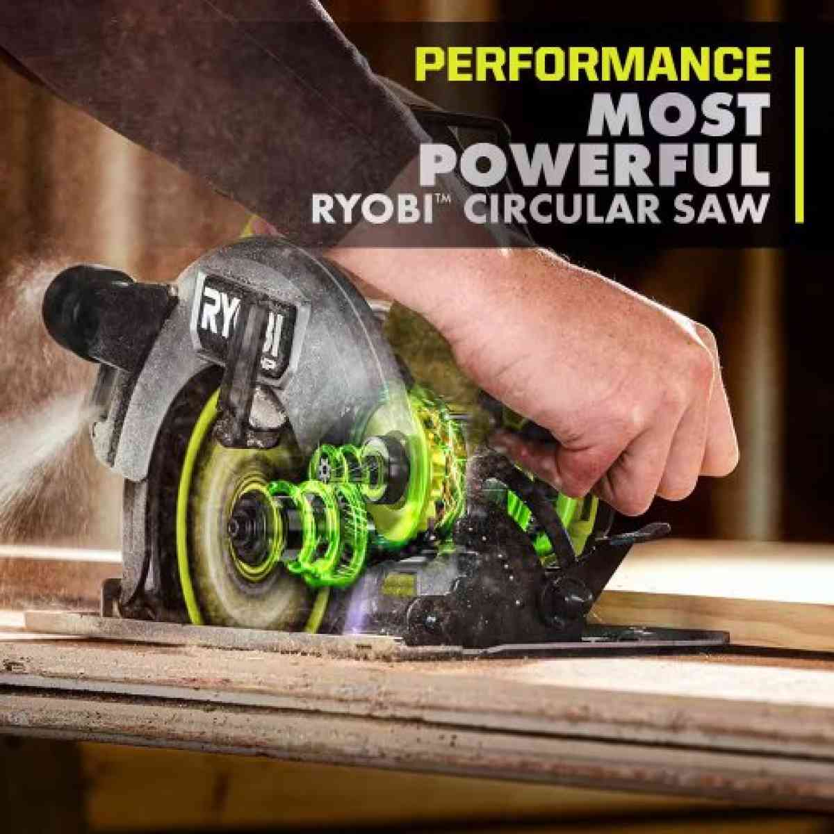 RYOBI ONE HP 18V BRUSHLESS CORDLESS 714 IN CIRCULAR SAW
