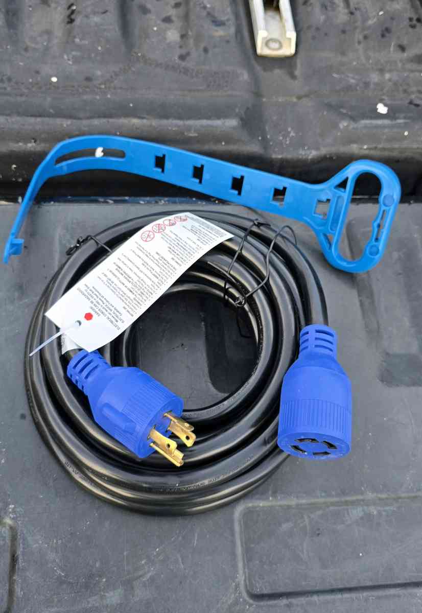 4 Prong 30 Amp 25 Foot Generator Extension CordNEMA L1430PL1