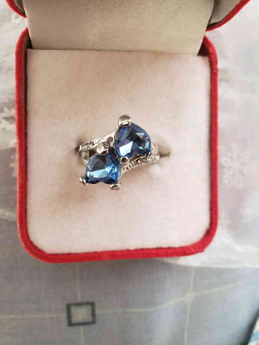 1 pc Fashion New Love Jewelry Heart Cut Rainbow Jewelry Size