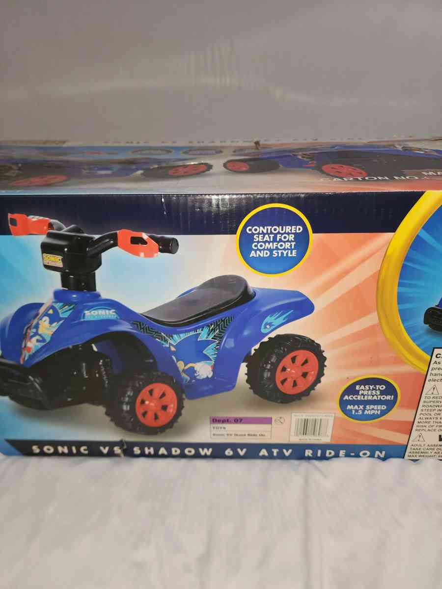 TEAM SONIC 6V ATV RIDEON