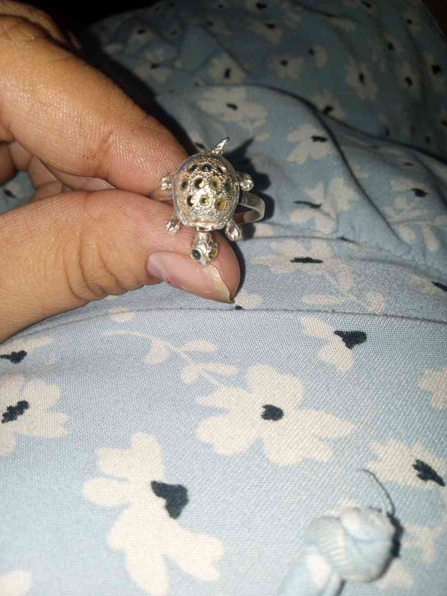 silver 925 plata ring size 10