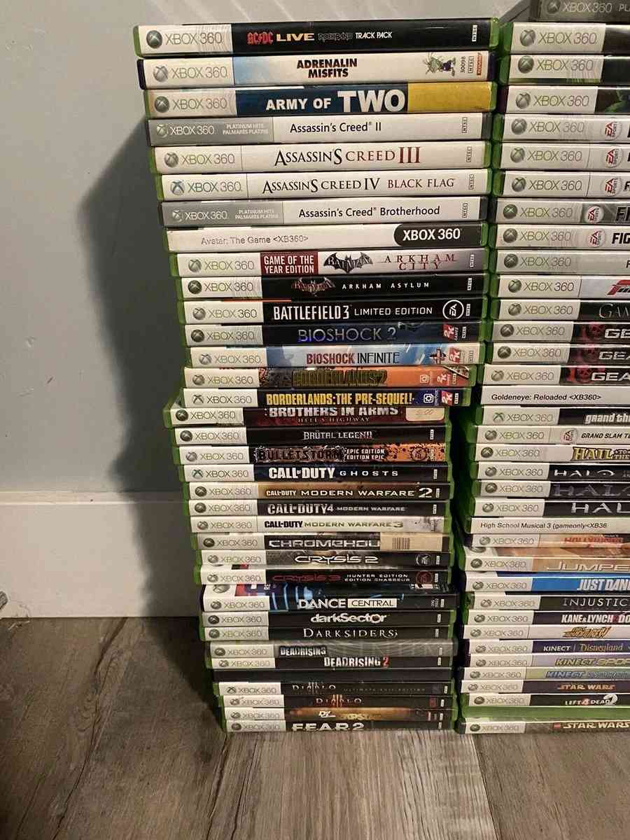 Im selling a bunch of different games and a few systems