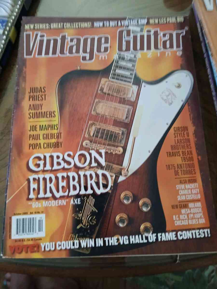 vintage guitar magazine