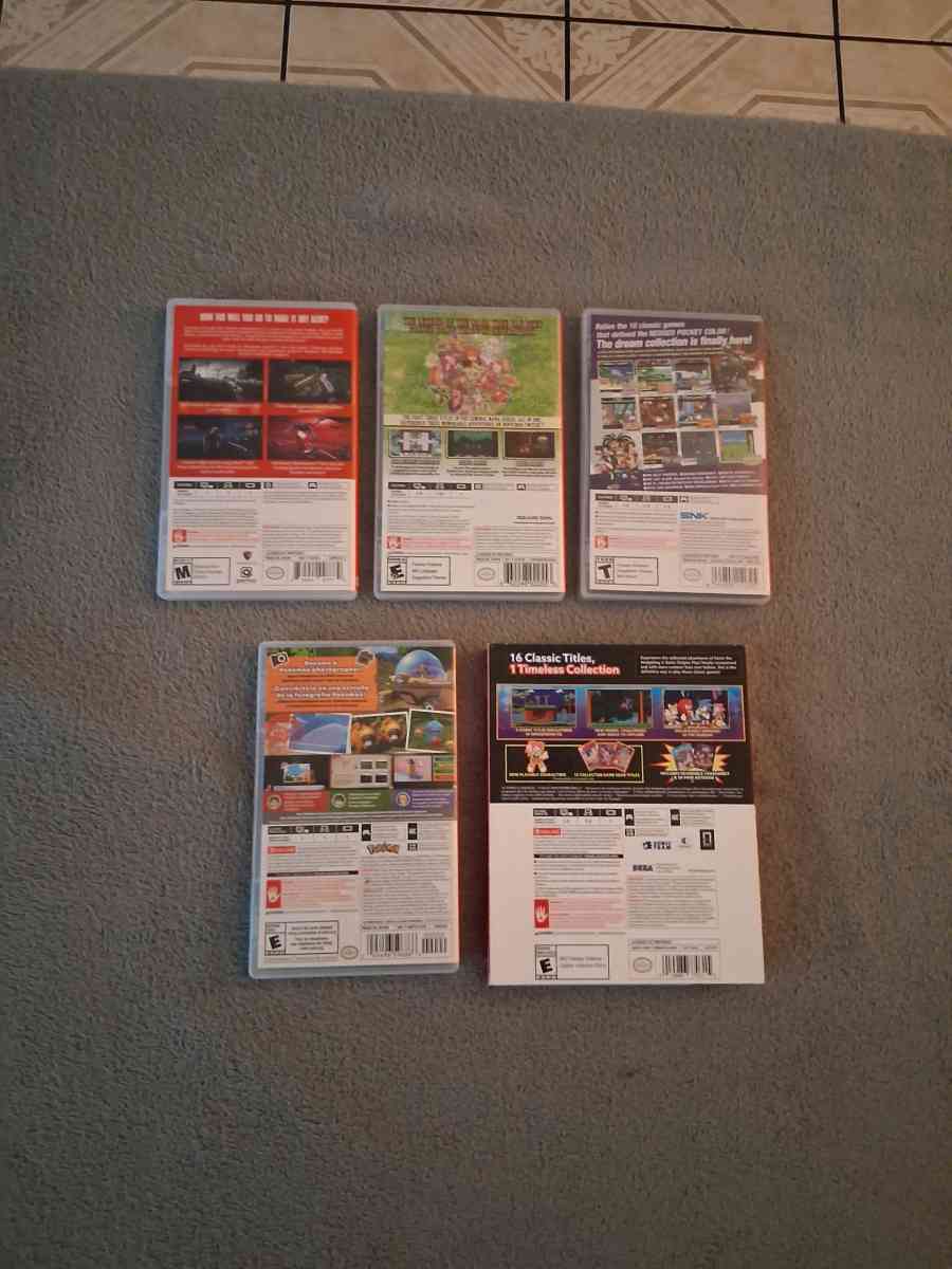 5 Nintendo Switch Games for Nintendo Switch