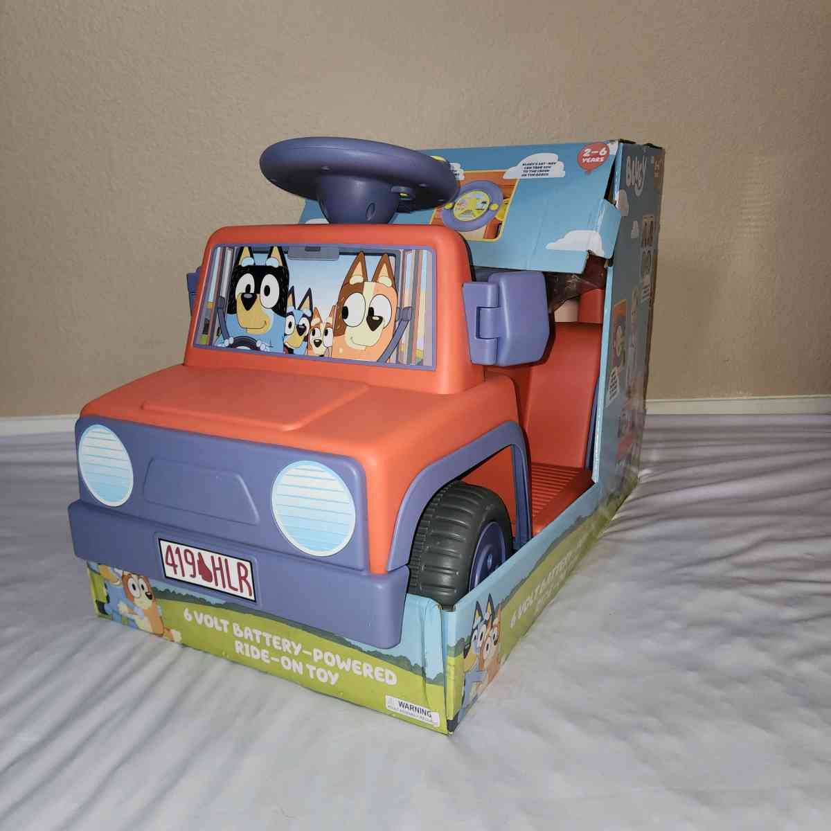 BLUEY 6V BATTERYPOWERED RIDEON