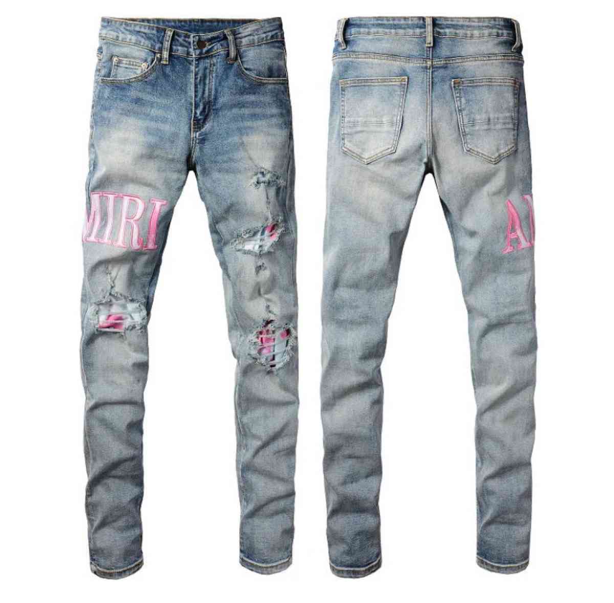 Amiri jeans pink