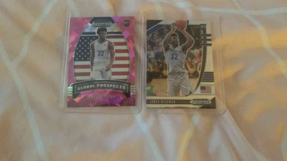 2020 Panini Prizm James Wiseman Rookie Cards