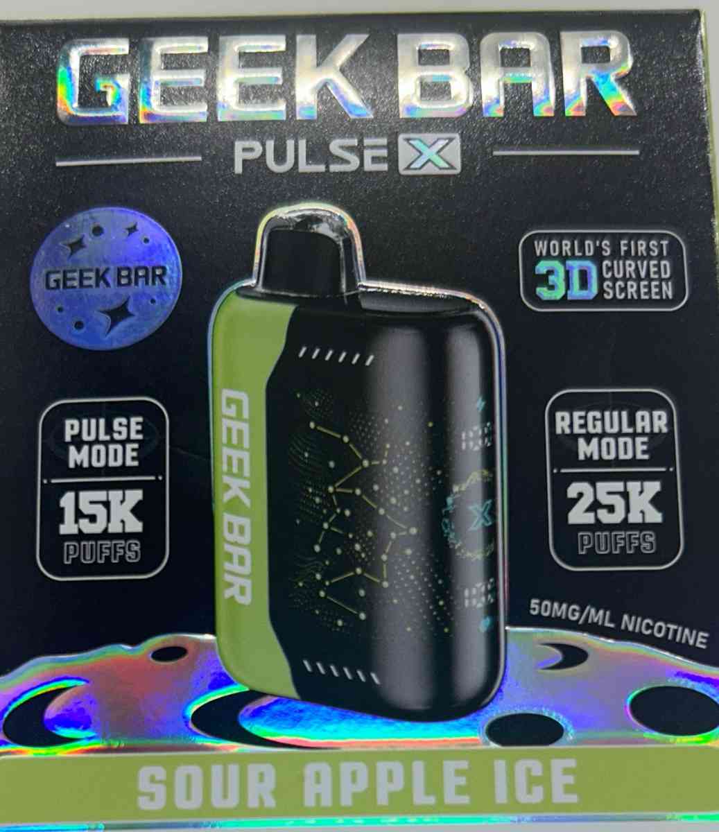 GeekBar Pulse X Sour Apple Ice
