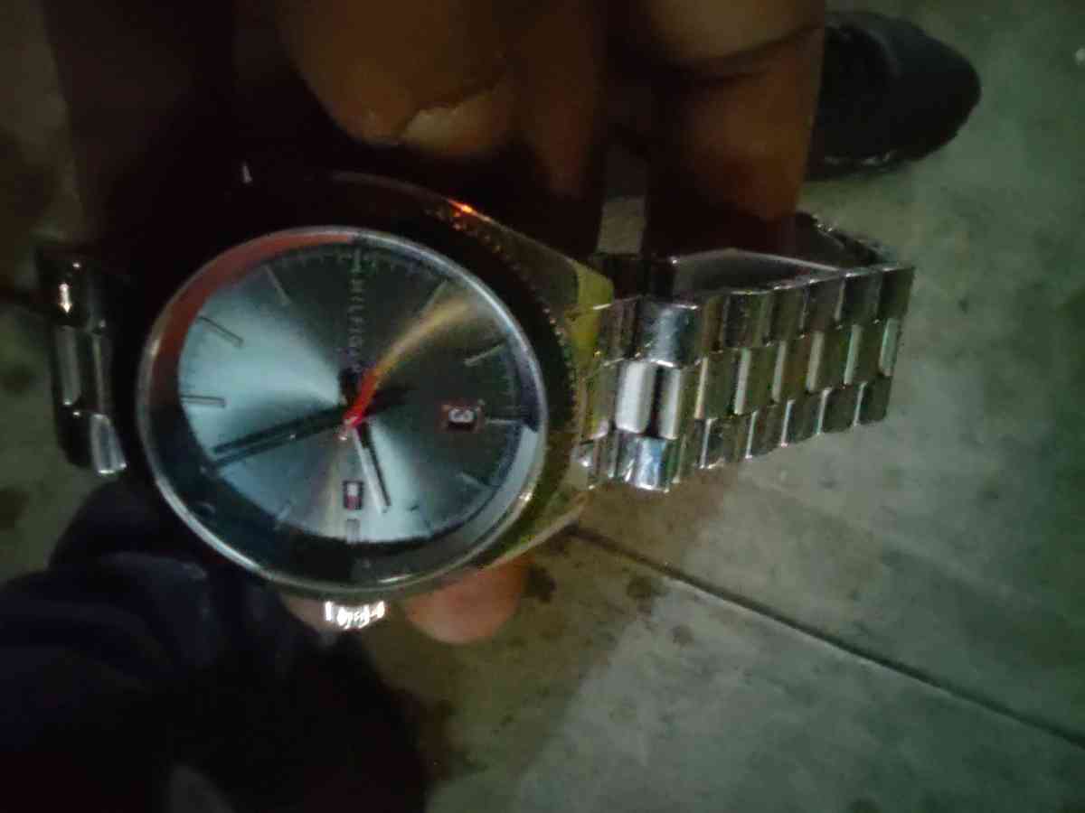 Tommy Hilfiger Mens Quartz Stainless Steel and Bracelet Casu