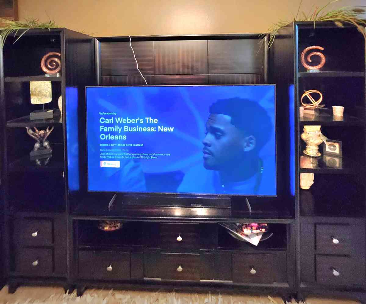 Entertainment TV Center Display