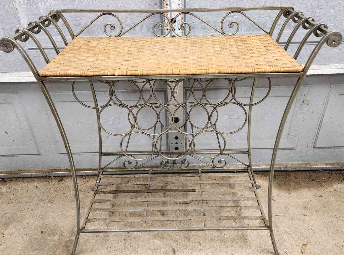 wine table rack