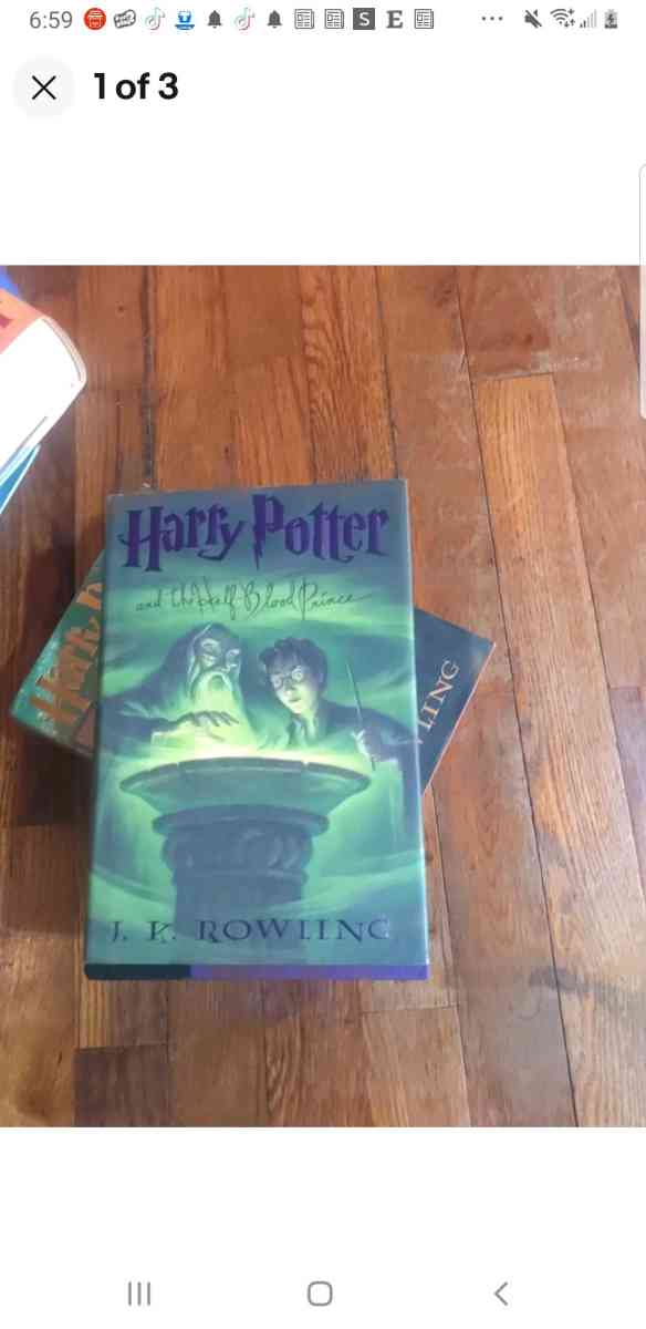 Harry Potter first editions