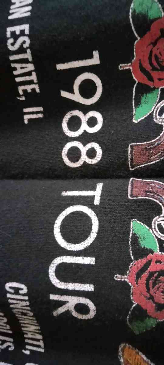 Guns N Roses 1988 Tour Tshirt