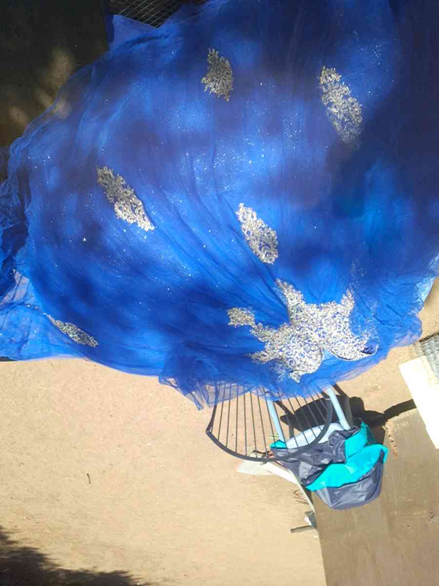 Quinceanera  Royal blue dress