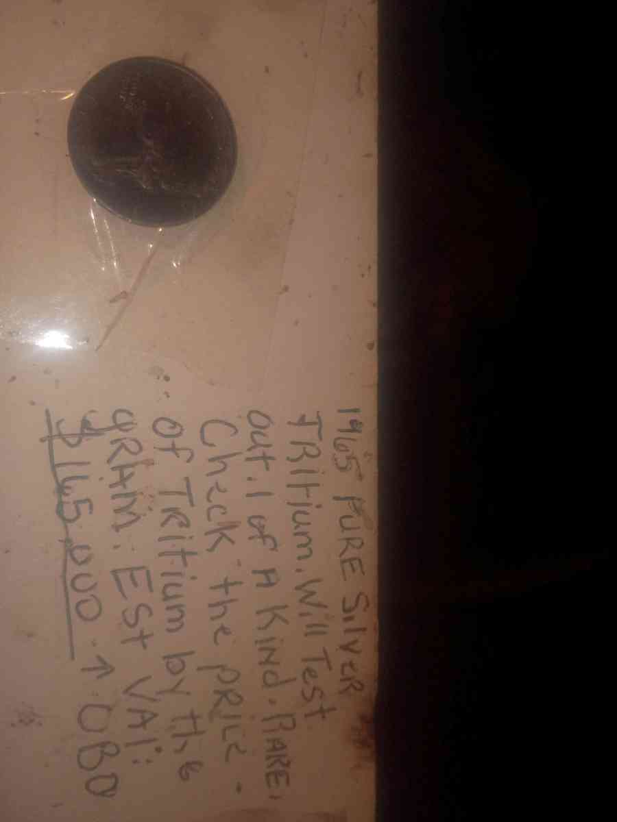 1982 P Pure silver tritium quarter Best Offer