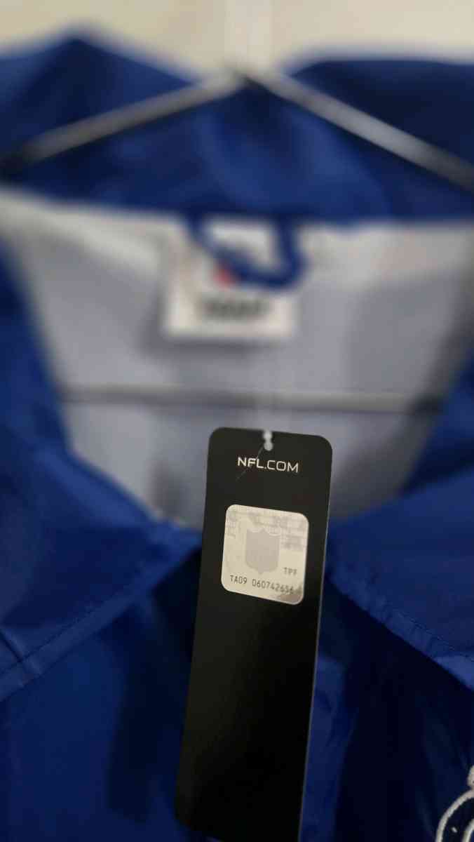 NFL Colts wind breaker jacket