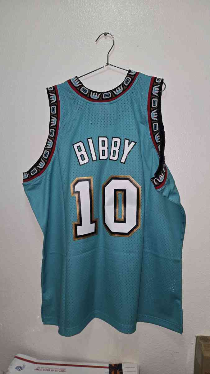 Mens Mike Bibby Turquoise Vancouver Grizzlies 1998 99