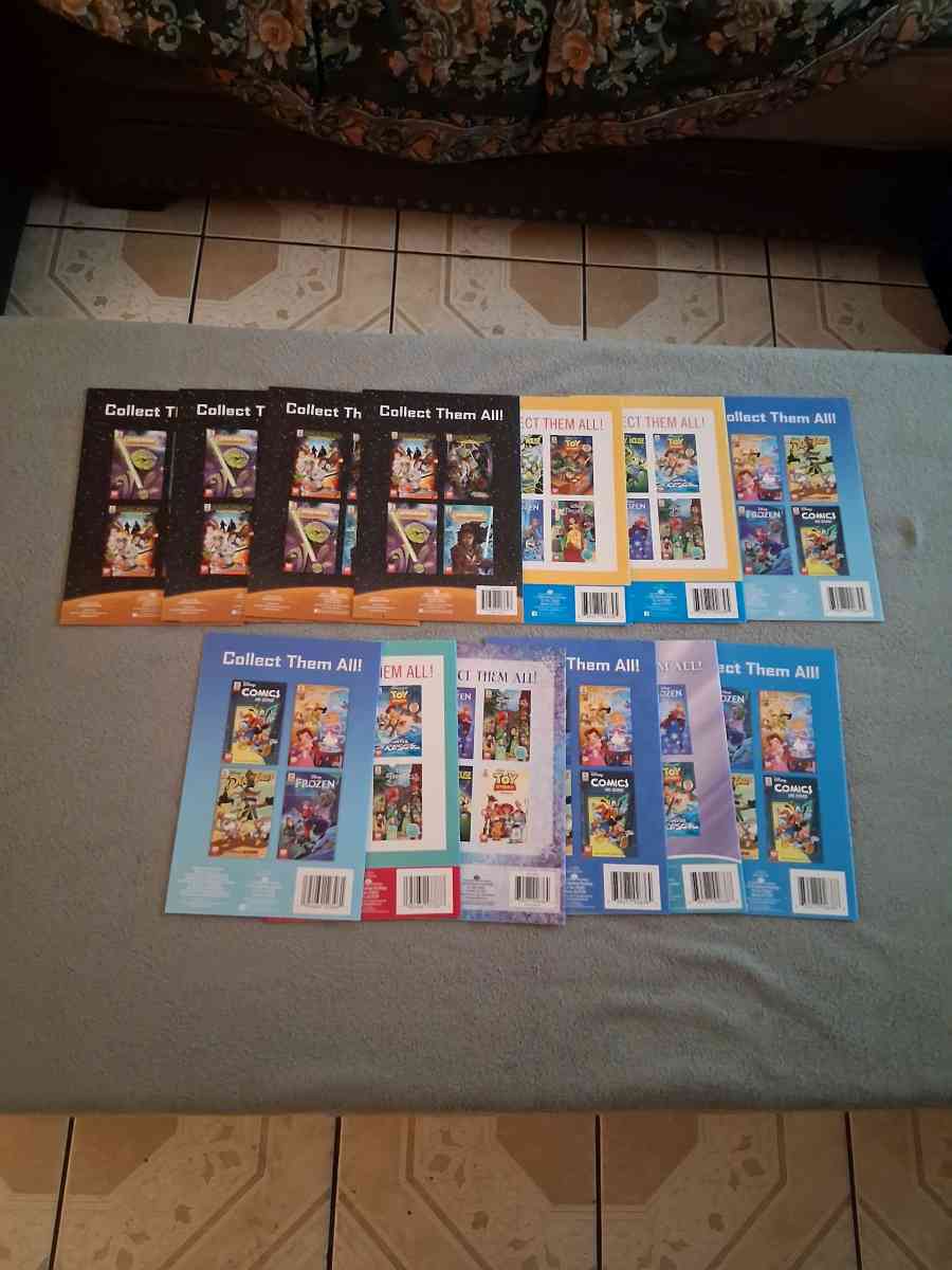 Lot Of 13 Disney Comics  Comic Books