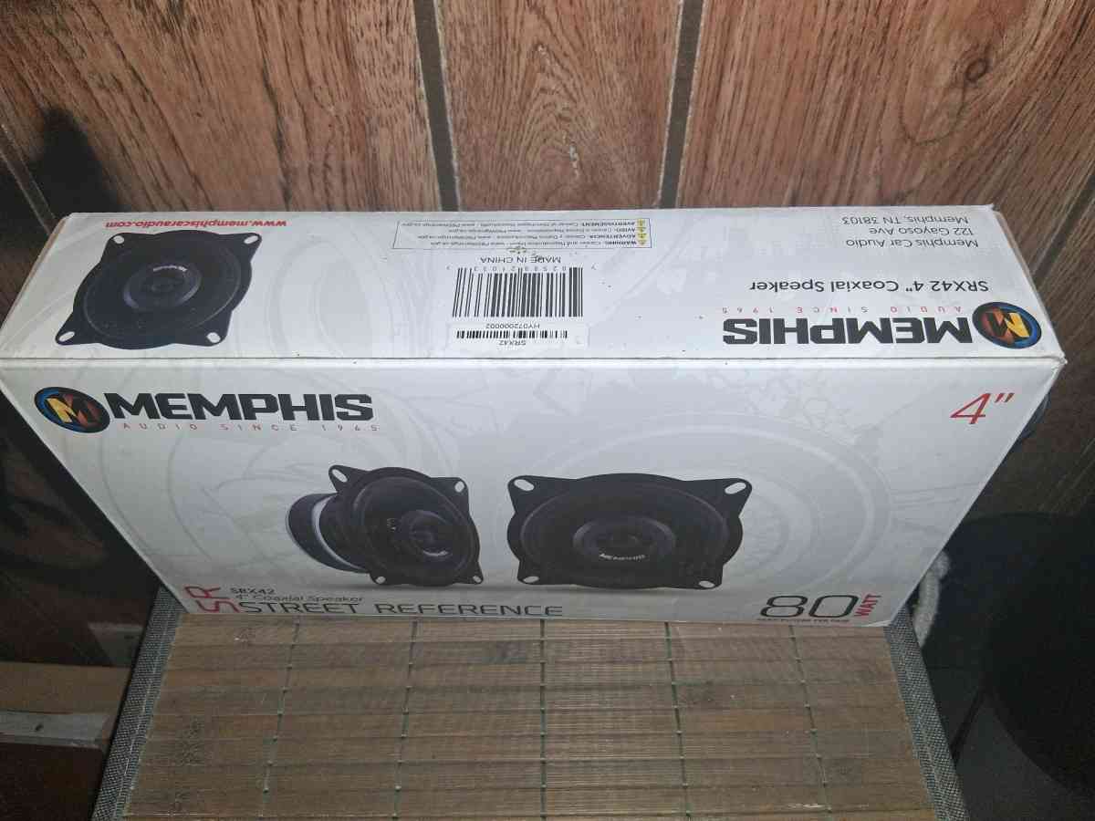 Memphis SRX42 street reference speakers