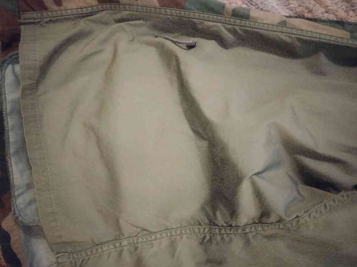 Vintage Field Jacket Camo US Navy Military Mens Size mediun