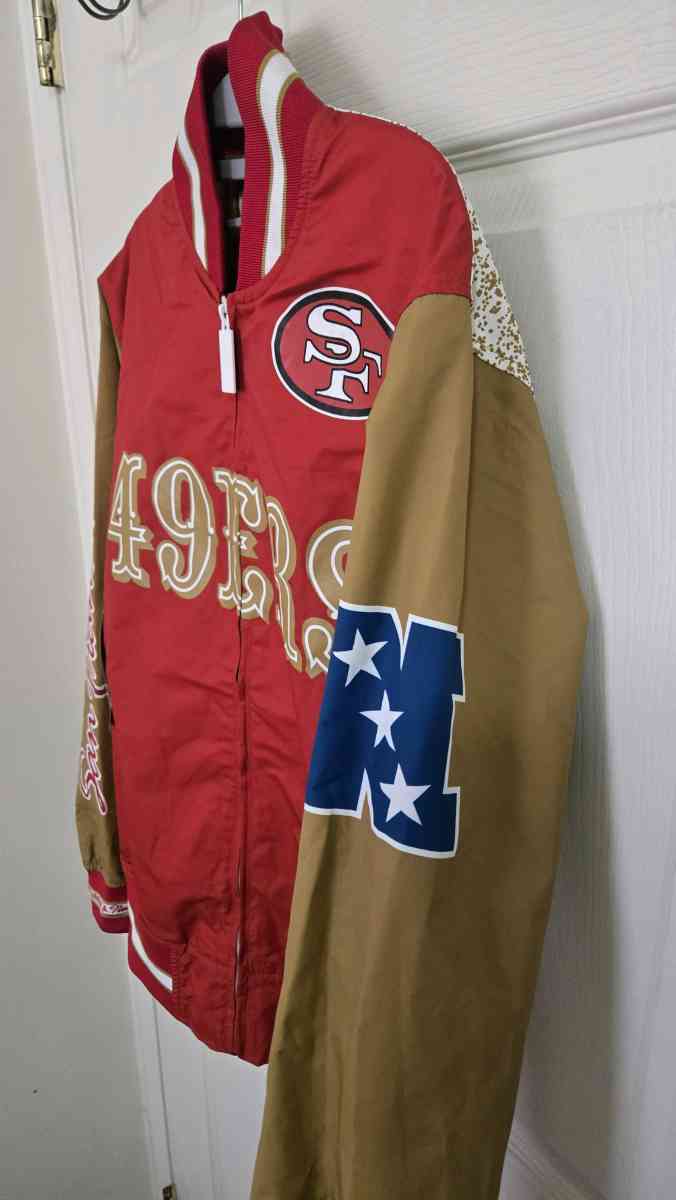 Mitchelle and Ness san Francisco 49ers jacket