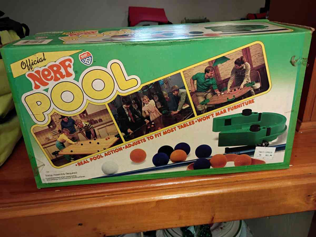 Vintage Nerf Pool Never Used