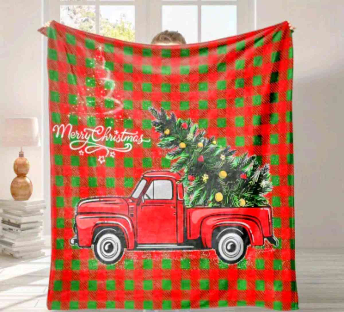 Queen Size Christmas Blanket