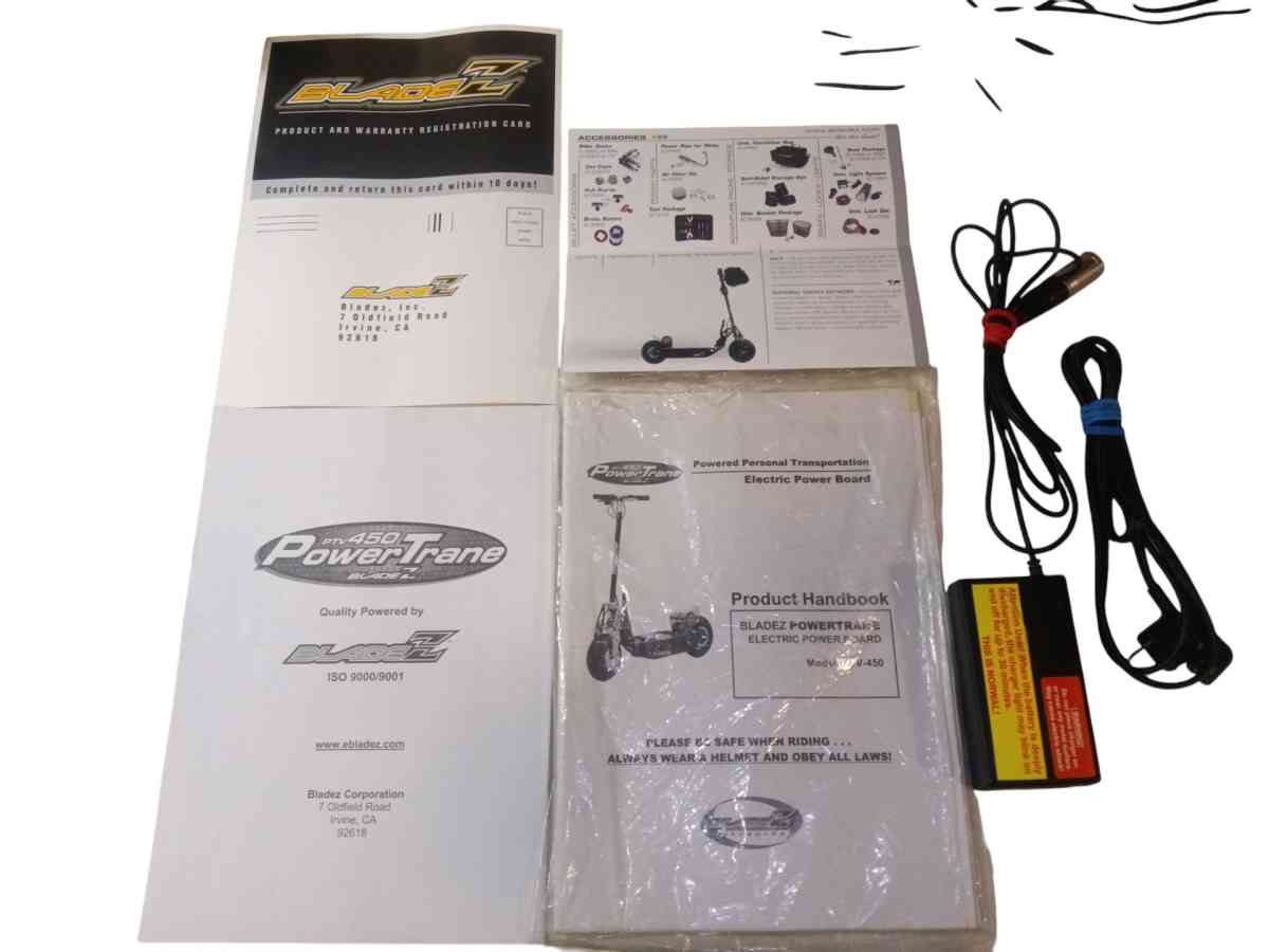 powertrane 45O Electric Motor Scooter  pick up only