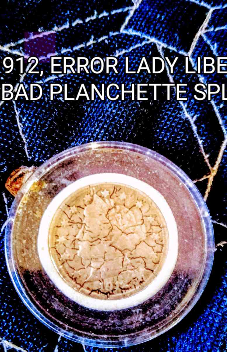 1912 LADY LIBERTY NICKEL ERROR