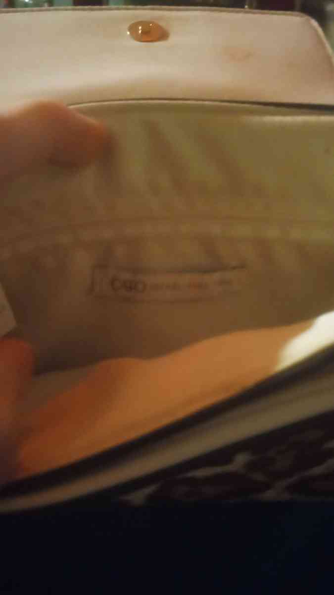 Leopard print small shoulder purse