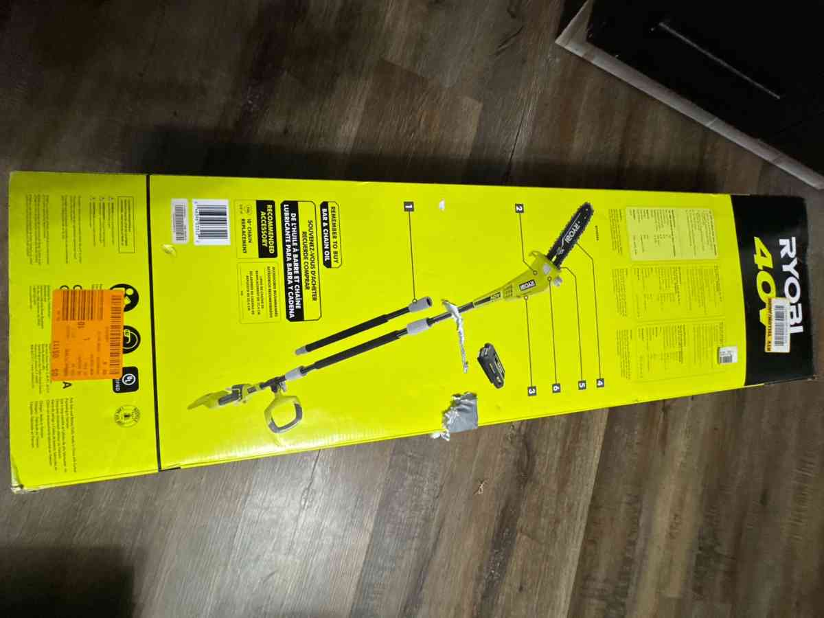 Ryobi 40V saw pole