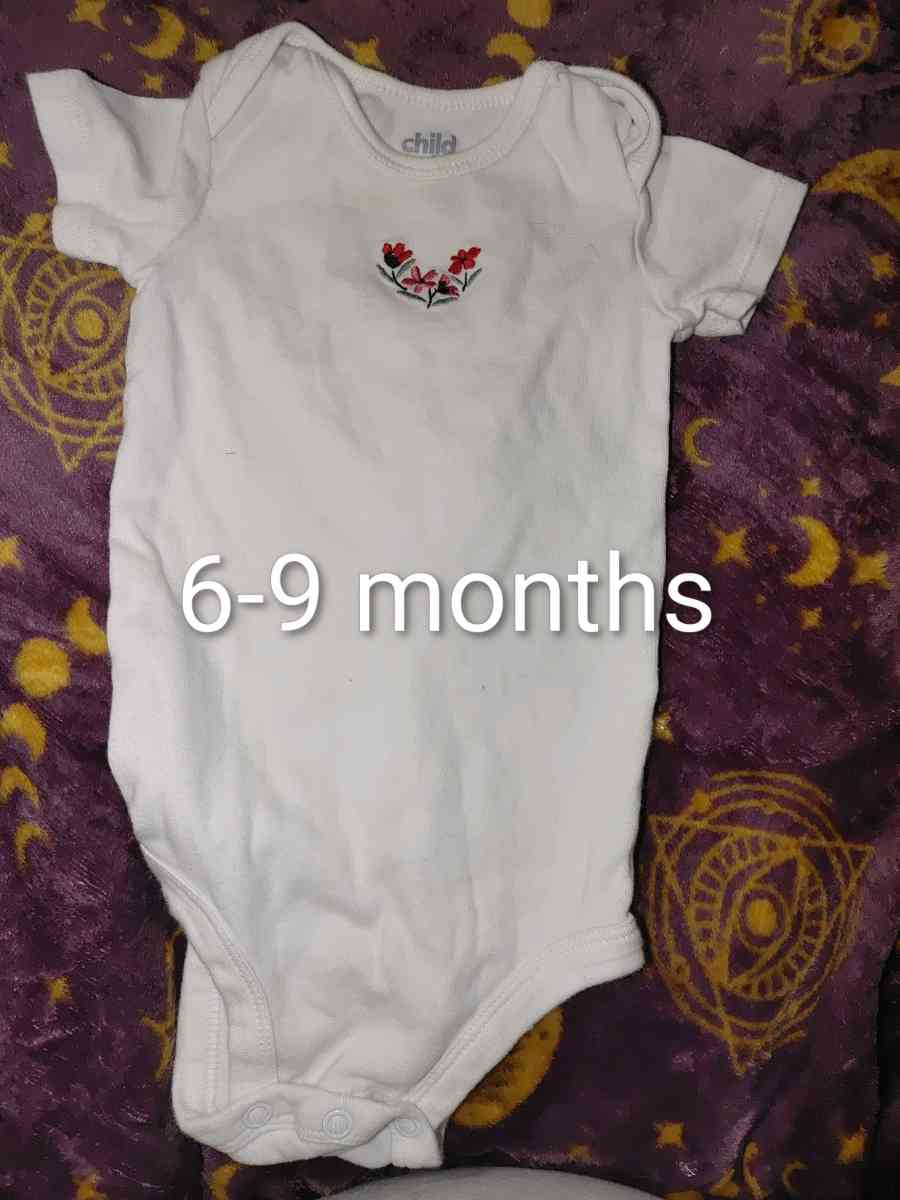 Carters infant girl onesies