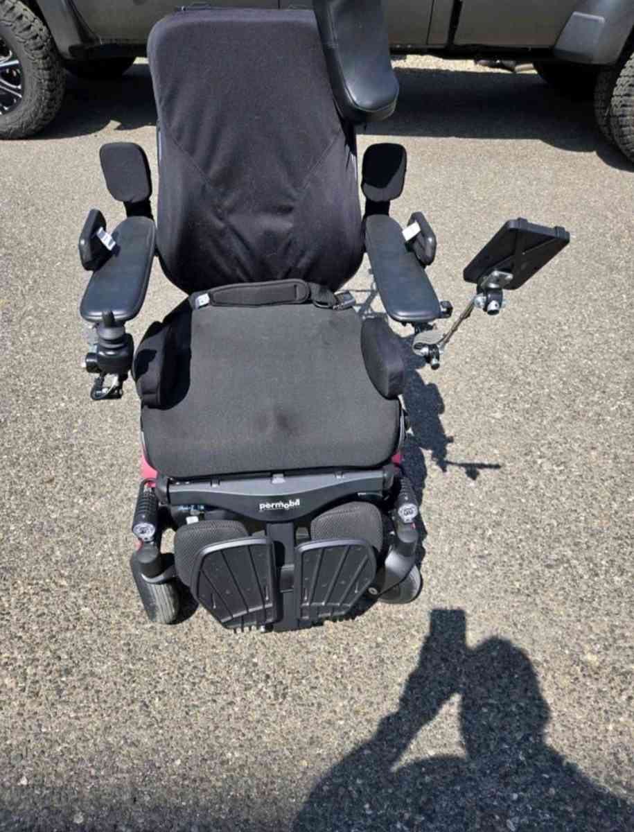 Permobil M3 motorized wheelchair
