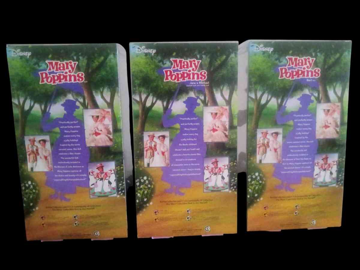 Rare Mary Poppins Disney Barbie collection