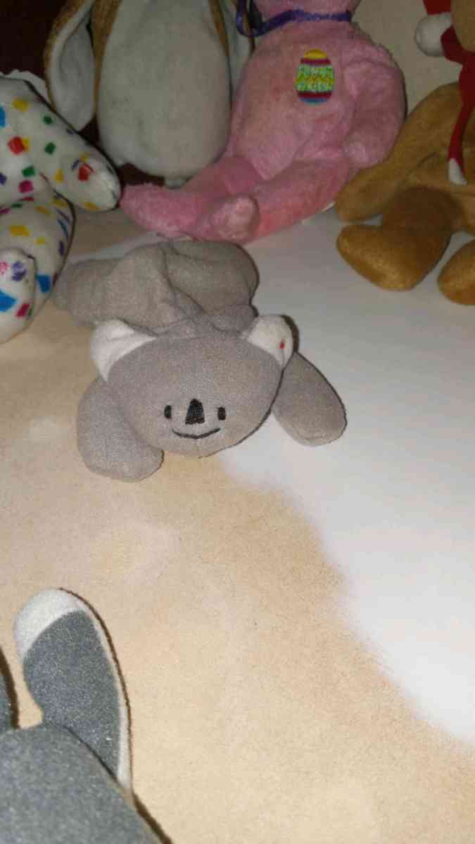 Rare collectible Beany babies