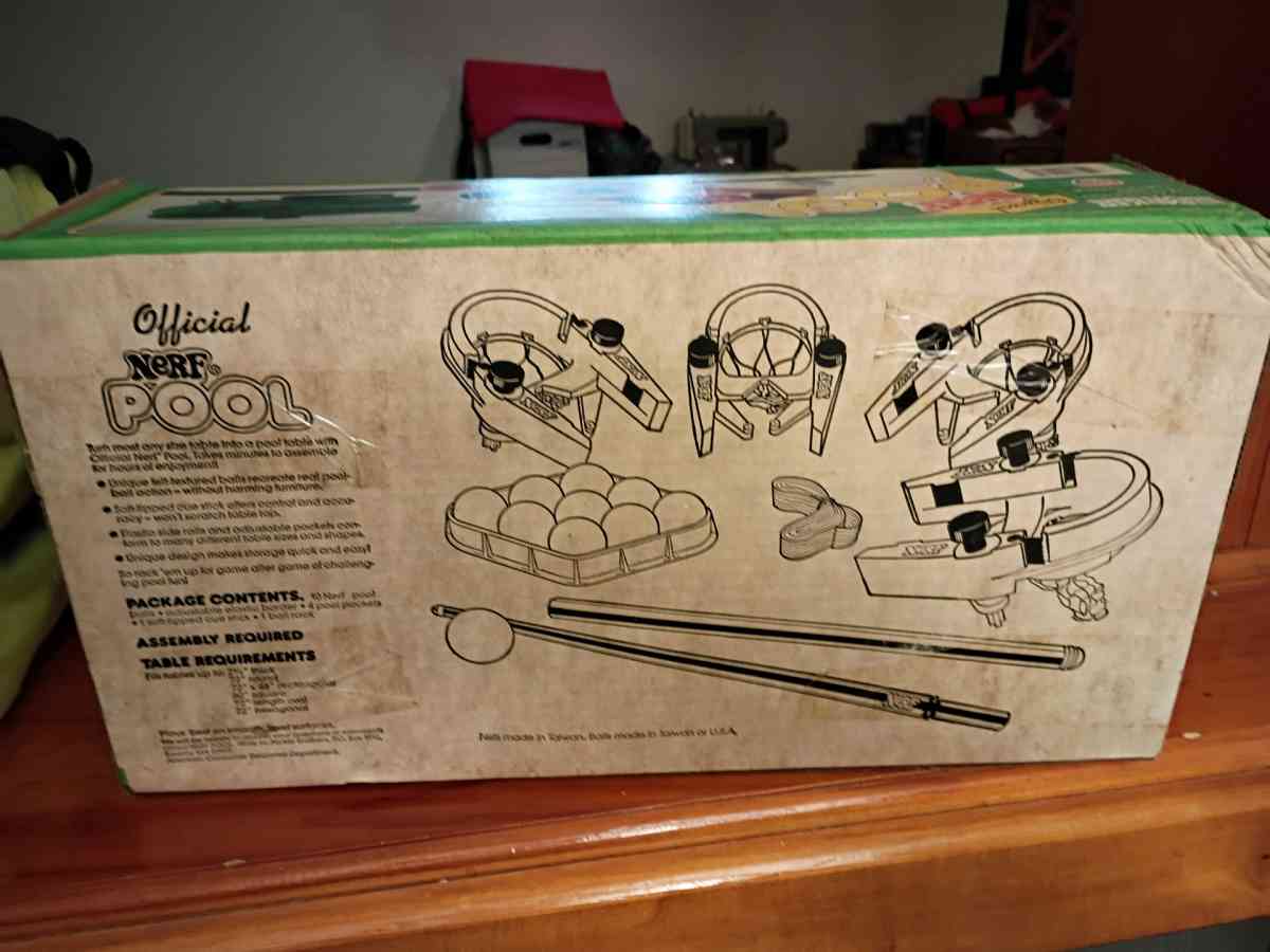 Vintage Nerf Pool Never Used