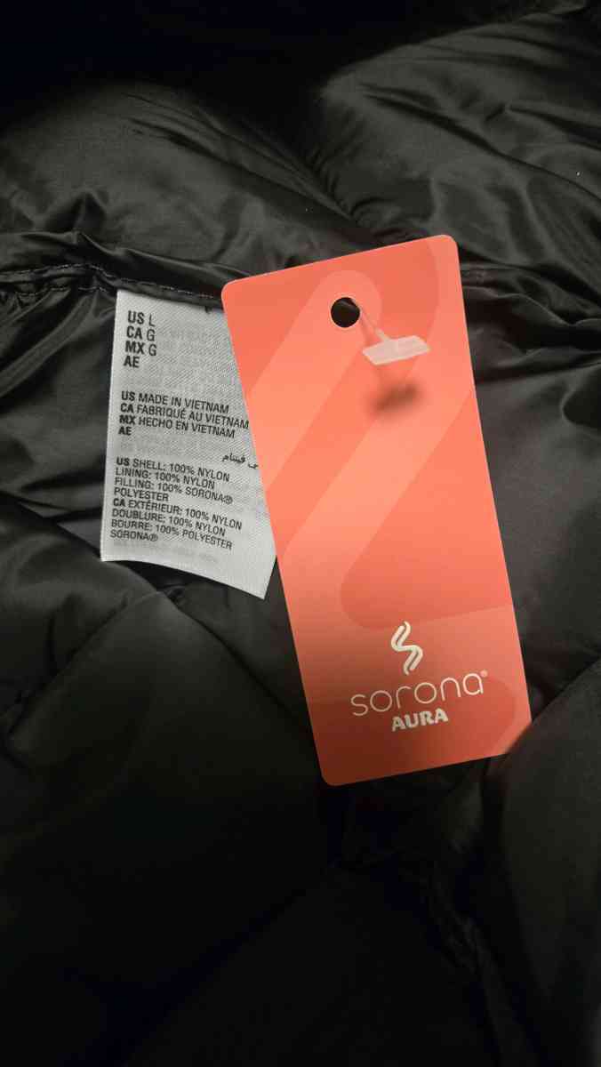 Charter Club Womens hooded puffer coat