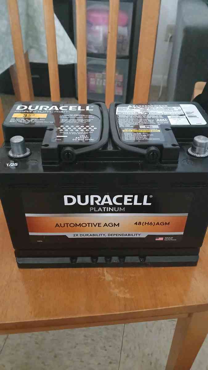 New Duracell Platinum Battery 2019 Ford F150 Valid warranty