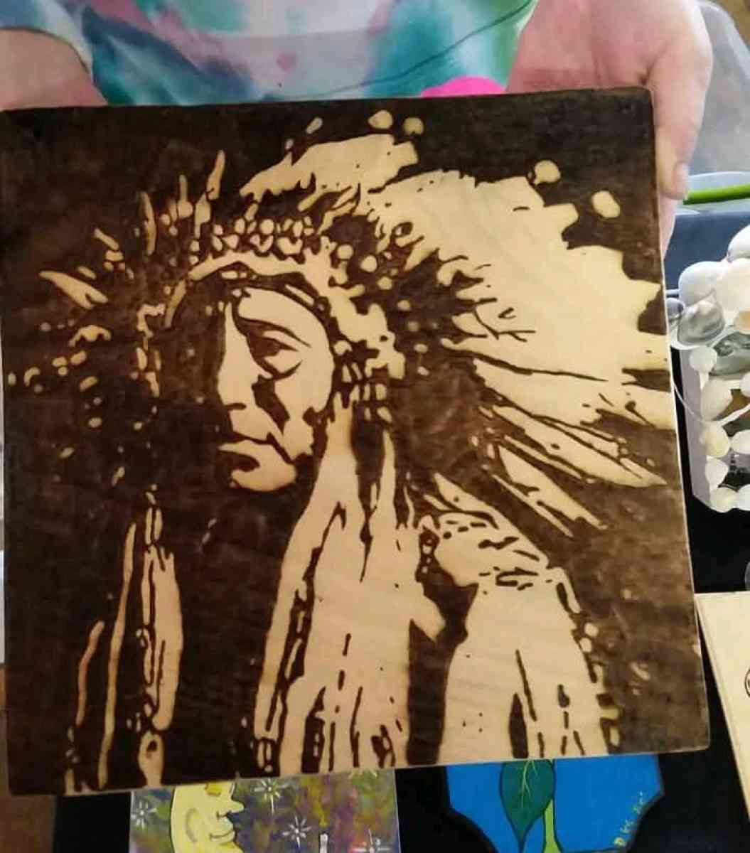 Custom Made Pyrography artwork Signs Portraits and more