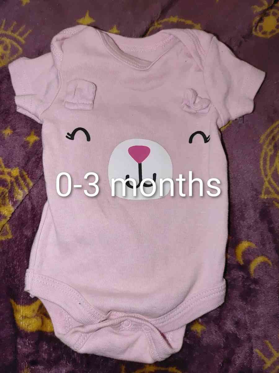 Girls infant onesies