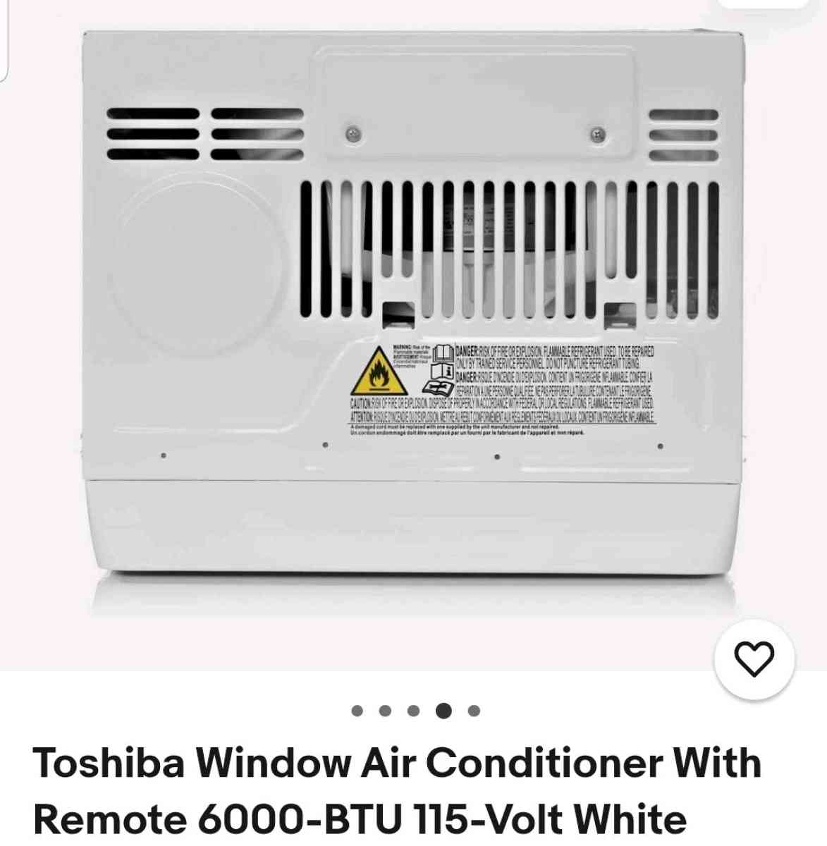 toshiba windowtype air conditioner