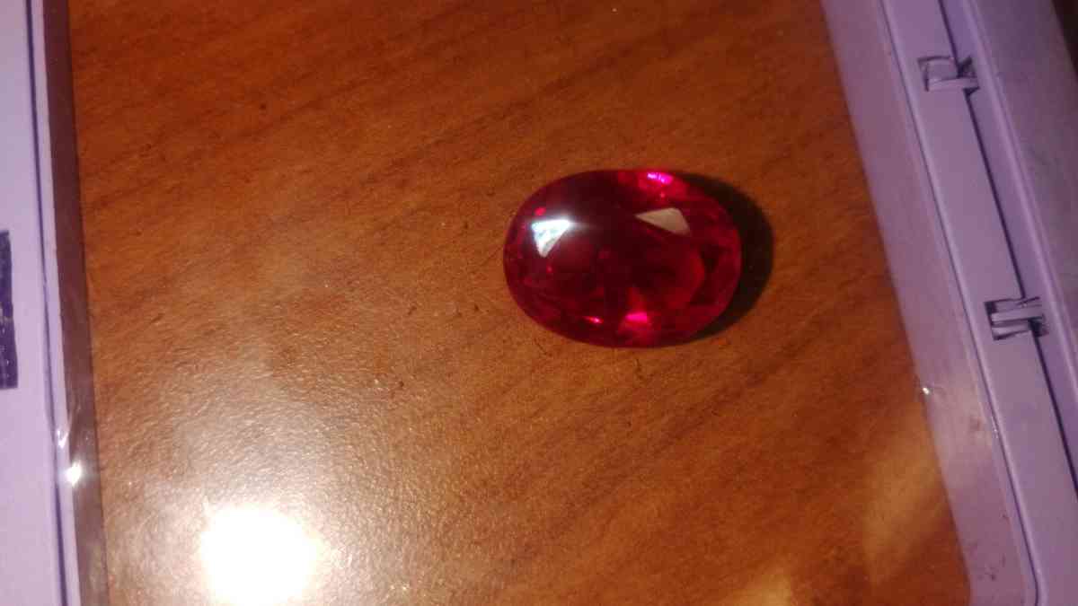 12 Carat Lab Grown Ruby